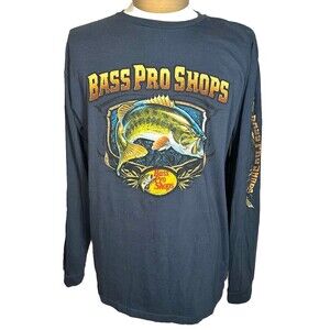 Vintage Y2K Bass Pro Shops Longsleeve Shirt